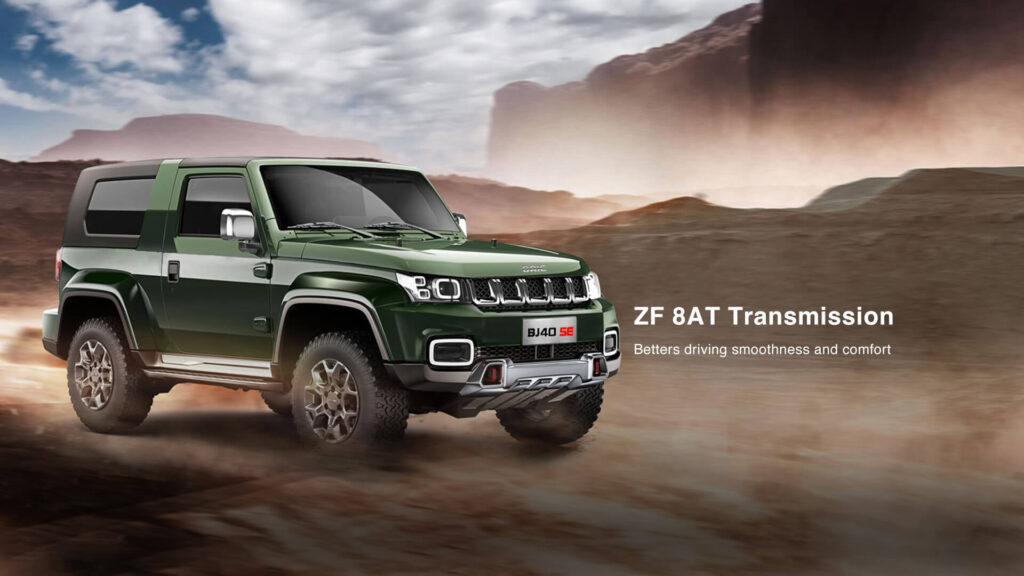 BJ40 PLUS car